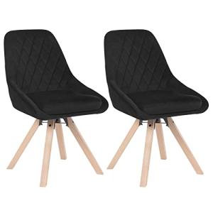 WOLTU Juego de 2 Sillas de Comedor Giratorias Sillas Ergono…