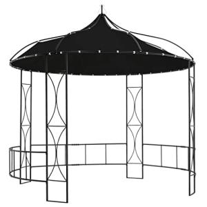 vidaXL Cenador Redondo Carpa de Jardín Tienda al Aire Libre…