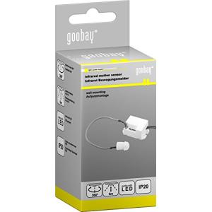 goobay Minisensor de movimiento infrarrojo 96006 para inter…
