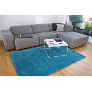 floor factory Alfombra Gabbeh Karma Azul Turquesa 160x230 c…