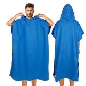 Cozary Poncho de microfibra para surf - Poncho de baño para…