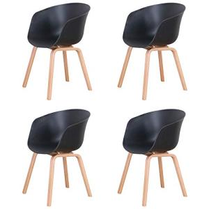 BenyLed Juego de 4 sillas de Comedor escandinavas de diseño…