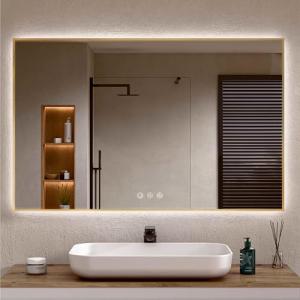 BELLOBATH - Espejo Baño con Luz Led Perimetral, Luz Ajustab…