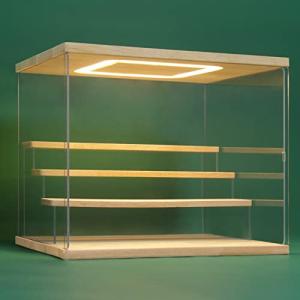 Nonemey Vitrina Expositora Transparente con Luz Led,2/3/4/5…