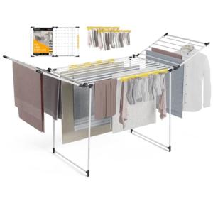 Newlux - Tendedero Plegable con Alas Bold V22, Tubos 5 Vece…