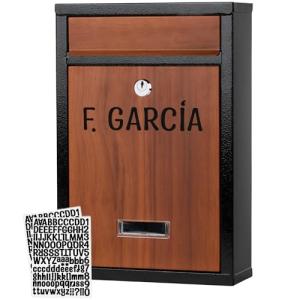 VESSONNA Buzon Exterior de Acero Tamaño M (DIN A4) | Buzone…