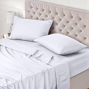 Utopia Bedding Juego de Sabanas 4 Piezas 135x190 - Poliéste…