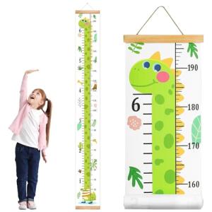 CATOR Extraíble Regla de Altura, 20×200 cm Medidor Niños Pa…
