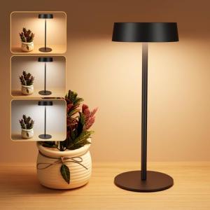 Suright Lámpara de Mesa Solar Sin Cable, Lámpara de Noche R…