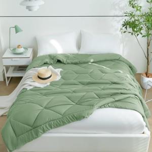CozyLux Edredón Relleno Nórdico para Primavera y Verano Edr…
