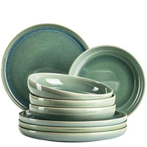 MÄSER Serie Elina Uno, moderno juego de platos de cerámica…