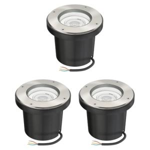 ledscom.de 3 uds. lámpara de pie empotrable BOFU para exter…