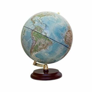 Globo Magallanes Vasa con mapa político o laminado a mano,…
