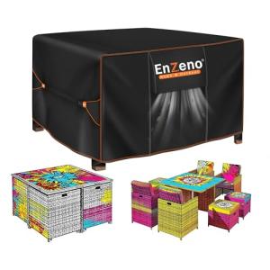 Enzeno Funda Mesa Exterior Impermeable,Funda Muebles Exteri…