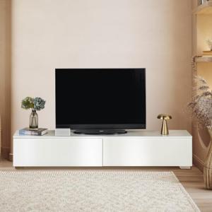 ZZINOKE Mueble TV Salon 180 x 33 x 30cm, con Luces LED, con…