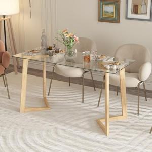 Mesa de comedor, mesa de comedor, mesa de comedor de crista…