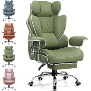 GTPLAYER Silla Gaming, Ergonómica Silla de Oficina con Sopo…