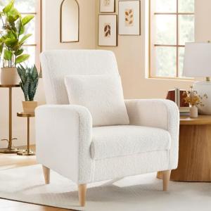 COLAMY Sillón Salón Sofá Individual para Dormitorio, Silla…
