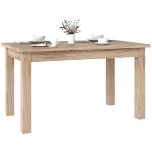 HOMCOM Mesa de Comedor Mesa Rectangular para 6 Personas Tab…