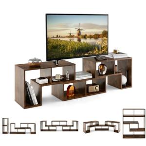 KOMFOTTEU Mueble TV Salón Combinable con 3 Piezas, Mueble B…