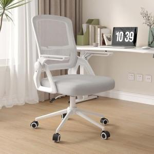 naspaluro Silla de Oficina con Reposabrazos Plegables, Sill…