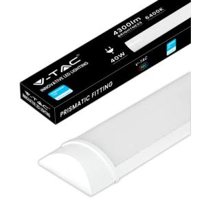 V-TAC Pantalla LED Luminaria 120 CM - 40W - Chip Samsung -…