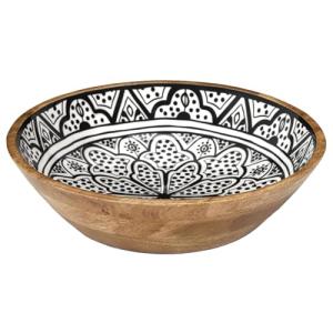 HOME DECO FACTORY - KA0568 Ensaladera de Madera de Mango Du…