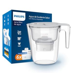Filtro de jarra Philips  6 cartuchos de filtro de repuesto…