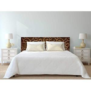 Megadecor Cabecero Cama - Imitación Madera Tallada - Fabric…