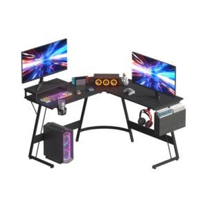 SANODESK Escritorio Esquinero Mesa Gaming Escritorio Gaming…