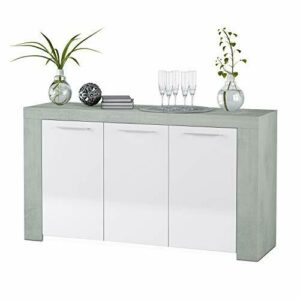 Habitdesign, Aparador, Buffet Moderno, Armario Auxiliar Com…