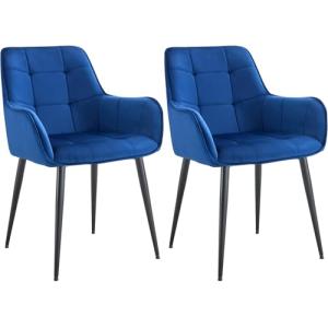 CLP Juego de 2 sillas de Comedor Ferndale con Funda de Terc…