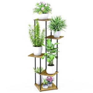 STLOVe® Estante Vertical Para Esquina, Soporte De 5 Niveles…