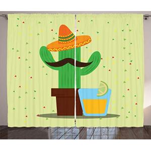ABAKUHAUS Hispano Cortinas, Cactus y Tequila de México, Sal…