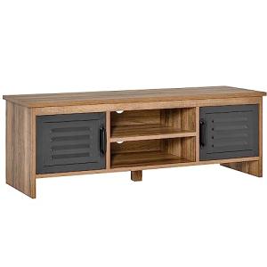HOMCOM Mueble de TV para Televisores de 42" con 2 Compartim…