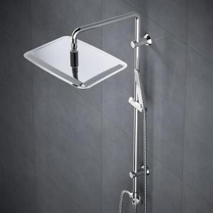 Görbach Columna de Hidromasaje sin Grifo Set Ducha Acero In…