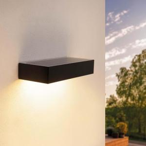 Ledvion Aplique Solar con Sensor de Movimiento Moderno, Neg…