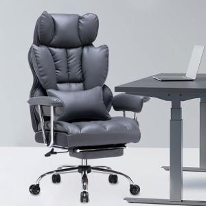 Efomao Silla de Oficina,Silla de Oficina de Cuero de la PU…