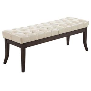CLP Taburete Pie De Cama Ramses En Simil Cuero | Banqueta A…