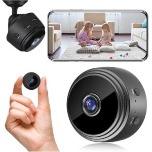 Genérico Mini Cámara Espía WiFi 1080P HD Invisible Camara v…