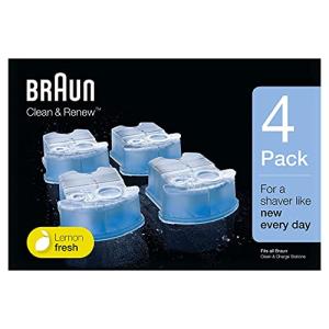 Braun - Pack de 4 recambios de líquido limpiador para el si…