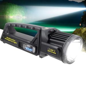 LETOUR linterna LED recargable con cabezal giratorio de 350…