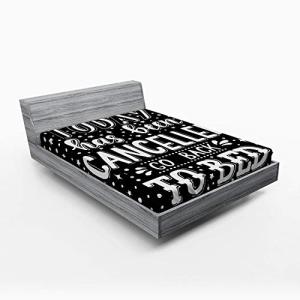 ABAKUHAUS Diciendo Sábana Elastizada, Vuelve a la Cama Fras…