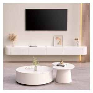 Soporte para TV Flotante Mueble TV suspendido Mueble de Alm…