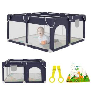 JUPPLIES Parque Infantil Bebe 120x120cm   Alfombra Bebe – C…
