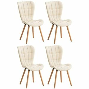 CLP Set De 4 Sillas Elda De Comedor En Polipiel I Butacas M…