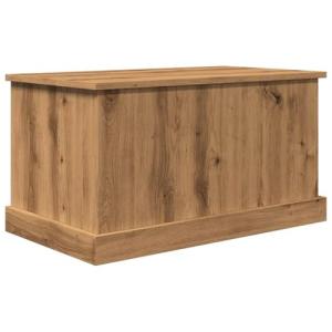 vidaXL Caja de almacenaje Madera ingeniería Roble Artisan 7…