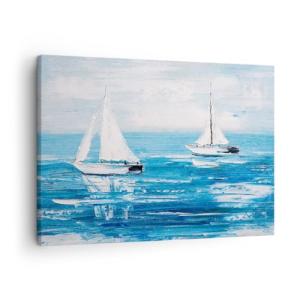 ARTTOR Lienzos decorativos Paisaje Veleros Náutico Cuadro S…