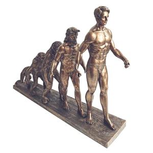 BY SIGRIS Signes Grimalt Figura Evolución ser Humano Dorado…