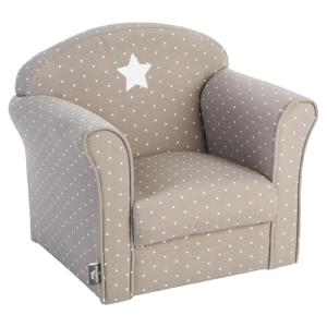 Well Home - Sillón Infantil "Classic" en Gris Topo con Esta…